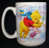 Disney Winnie the Pooh Tigger Snow Day Time for Play Coffee Mug
